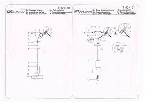 Потолочный светильник MW-Light Элвис золотой 715010101