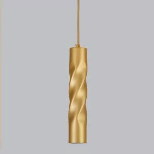 Подвесной светильник Eurosvet золото 50136/1 LED