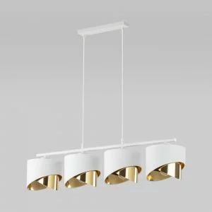 Подвесной светильник с тканевыми абажурами TK Lighting Grant White 4822