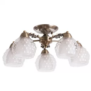 Люстра потолочная ARTE LAMP MALINA Бронза A7695PL-5AB