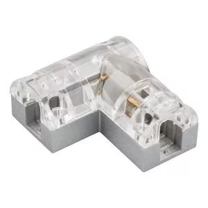 Соединитель угловой ARL-CLEAR-Mini-90 (16x8mm)