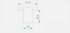 Торцевая заглушка H-ET-03-10 набор из 2 шт. Deko-Light 979200