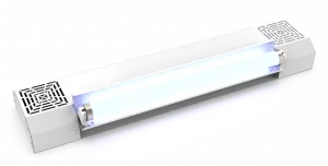 Комбинированный УФ облучатель + рециркулятор  c ультрафиолетовым бактерицидными лампами SVT-MED-UVC-ray-vent-1x18W