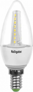 Лампа Navigator 94 142 NLL-C35-3.5-230-2.7K-E14-CL