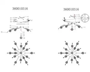 Потолочный светильник MW-Light Амелия хром 360010316