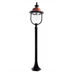 Уличный наземный светильник Arte Lamp BARCELONA Черный A1486PA-1BK