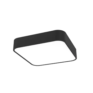Светодиодный светильник VARTON COSMO Q подвесной 30 Вт 4000 К 600x600 мм RAL9005 черный муар с рассеивателем опал DALI