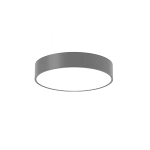Светодиодный светильник "ВАРТОН" COSMO накладной 48 Вт 600х115 мм 3000К с рассеивателем опал RAL7045 серый муар