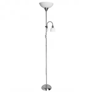 Торшер Arte Lamp DUETTO Серебристый A9569PN-2SS