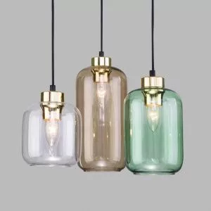 Подвесной светильник с плафоном TK Lighting Marco Green 3325