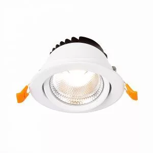 Св-к встр. Белый LED 1*10W 3000K 750Lm Ra80 24° IP20 D109xH65 220-240V Встраиваемые светильники ST211.538.10.24