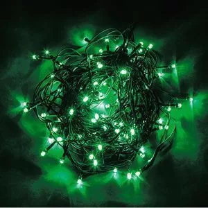 Светодиодная гирлянда Feron CL04 линейная 6м +3м 230V зеленый, с питанием от сети, контроллером, зеленый шнур