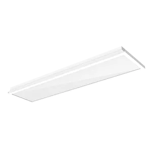 Светодиодный светильник "ВАРТОН" тип кромки V-Clip®1200*300*100мм 36W 3000К IP54 RAL9010 с равномерной засветкой с рассеивателем опал ПК в комплекте