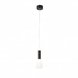 Светильник подвесной ST-Luce Черный, Белый/Белый LED 1*7W 3000K AGIONI SL1590.403.01