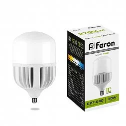 Лампа светодиодная Feron LB-65 E27-E40 30W 175-265V 4000K