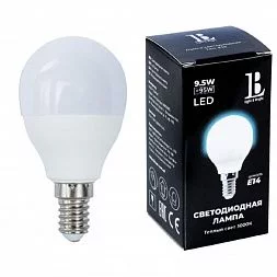 Светодиодная лампа L&B E14-9,5W-3000К-G45_lb