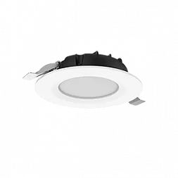 Cветильник светодиодный "ВАРТОН" DL-SLIM круглый встраиваемый 121*38мм 10W 3000K IP44 монтажный диаметр 95 мм DALI