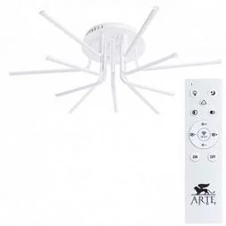 Люстра потолочная Arte Lamp STICK Белый A6207PL-12WH