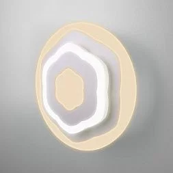 Настенный светодиодный светильник Eurosvet белый 90117/2
