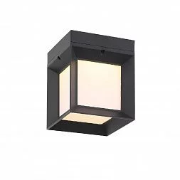 Светильник уличный настенный ST-Luce Черный/Белый LED 1*9W 3000K CUBISTA SL077.401.01