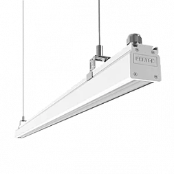 Светодиодный светильник "ВАРТОН" Mercury Mall IP54 1458x54x58 мм 89°x115° 76W 4000К белый RAL9003 муар