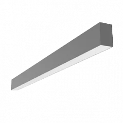 Светодиодный светильник VARTON X-line для сборки в линию 45 Вт 4000 К 1494x63x100 мм RAL9005 черный муар