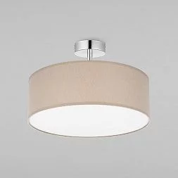 Потолочный светильник с тканевым абажуром TK Lighting Rondo Beige 4031