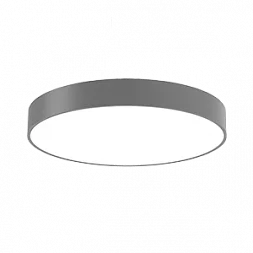 Светодиодный светильник "ВАРТОН" COSMO накладной 90 Вт 900*115мм 4000К IP20 с рассеивателем опал RAL7045 серый муар