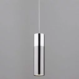 Подвесной светильник Eurosvet хром / черный жемчуг 50135/1 LED