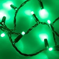 Светодиодная гирлянда ARD-STRING-CLASSIC-10000-BLACK-100LED-STD GREEN (230V, 7W)