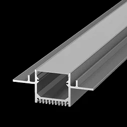 Алюминиевый профиль Design LED без видимой рамки LG35, 2500 мм, анодированный LG35-R SWG