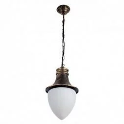 Уличный подвесной светильник Arte Lamp VIENNA Золотистый||Черный A1317SO-1BN