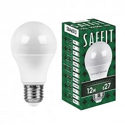Лампа светодиодная SAFFIT SBA6012 Шар E27 12W 230V 2700K