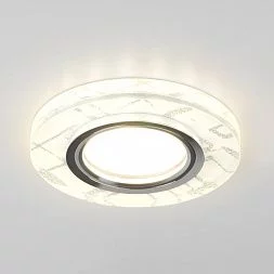Точечный светильник светодиодный 8371 MR16 WH/SL белый/серебро Elektrostandard a031515