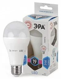 Лампочка светодиодная ЭРА STD LED A65-19W-840-E27 E27 / Е27 19Вт груша нейтральный белый свет