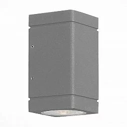Светильник уличный настенный ST-Luce Серый/Прозрачный LED 2*8W 3000K COCTOBUS SL563.701.02