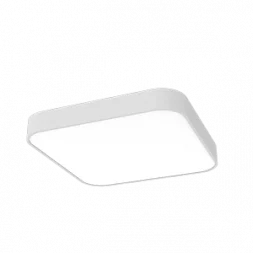 Светодиодный консольный светильник VARTON COSMO Q накладной 70 Вт 4000 К 900x900 мм RAL9003 белый муар с рассеивателем опал DALI