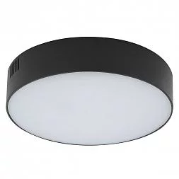 Потолочный cветильник Nowodvorski Lid Round Led Black 10407