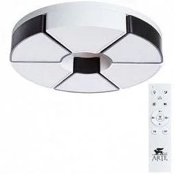 Потолочная люстра Arte Lamp MULTI-PIAZZA Черный||Белый A8083PL-6WH