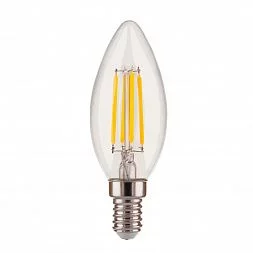 Филаментная светодиодная лампа "Свеча" Dimmable C35 5W 4200K E14 BL134 Elektrostandard a045174