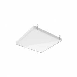Светодиодный светильник "ВАРТОН BASIC" грильято 588*588*50мм 60 ВТ 5000К с планками для подвеса с опаловым рассеивателем
