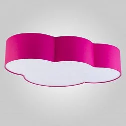 Настенно-потолочный светильник в детскую розовый TK Lighting Cloud 1535