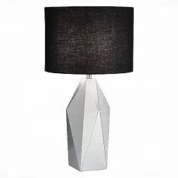 Прикроватная лампа ST-Luce Серебристый/Черный E27 1*40W MARIONI SL1004.904.01