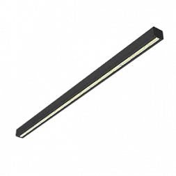 Светодиодный светильник Mercury LED Mall "ВАРТОН" 885*66*58 мм опал 36W 4000К RAL9005 черный муар