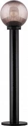 Светильник садово-парковый Feron НТУ 02-60-205 шар с опорой ПМАА E27 230V, призма-дымчатый