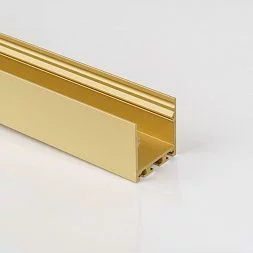 Алюминиевый профиль Design LED LS3535, 2500 мм, золотой анодированный  LS.3535-G-R SWG