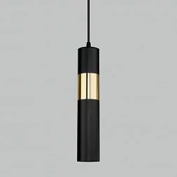 Подвесной светильник Eurosvet черный/золото 50097/1