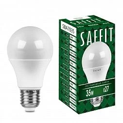 Лампа светодиодная SAFFIT SBA7035 Шар E27 35W 230V 4000K