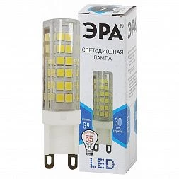 Лампочка светодиодная ЭРА STD LED JCD-7W-CER-840-G9 G9 7Вт керамика капсула нейтральный белый свет